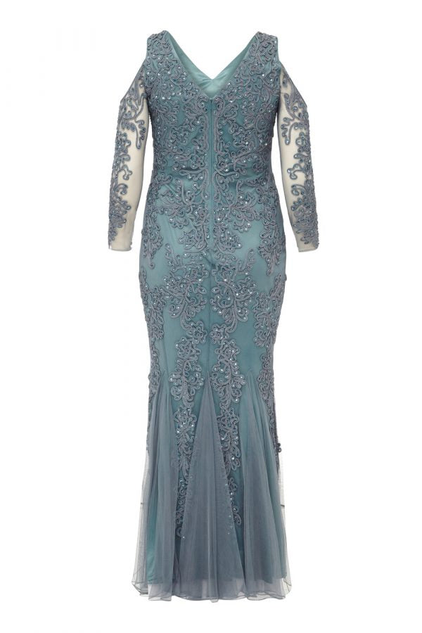 Dynasty 31012813 Dress Stone Blue