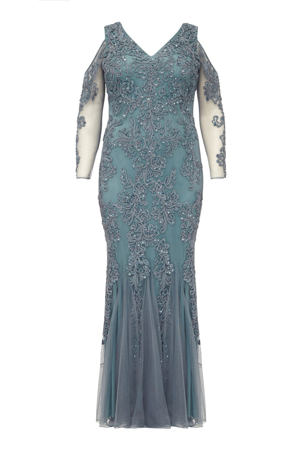 Dynasty 31012813 Dress Stone Blue