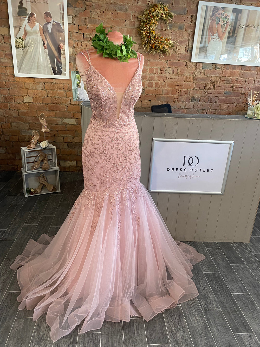 Tiffany Kitana Prom Dress Rose