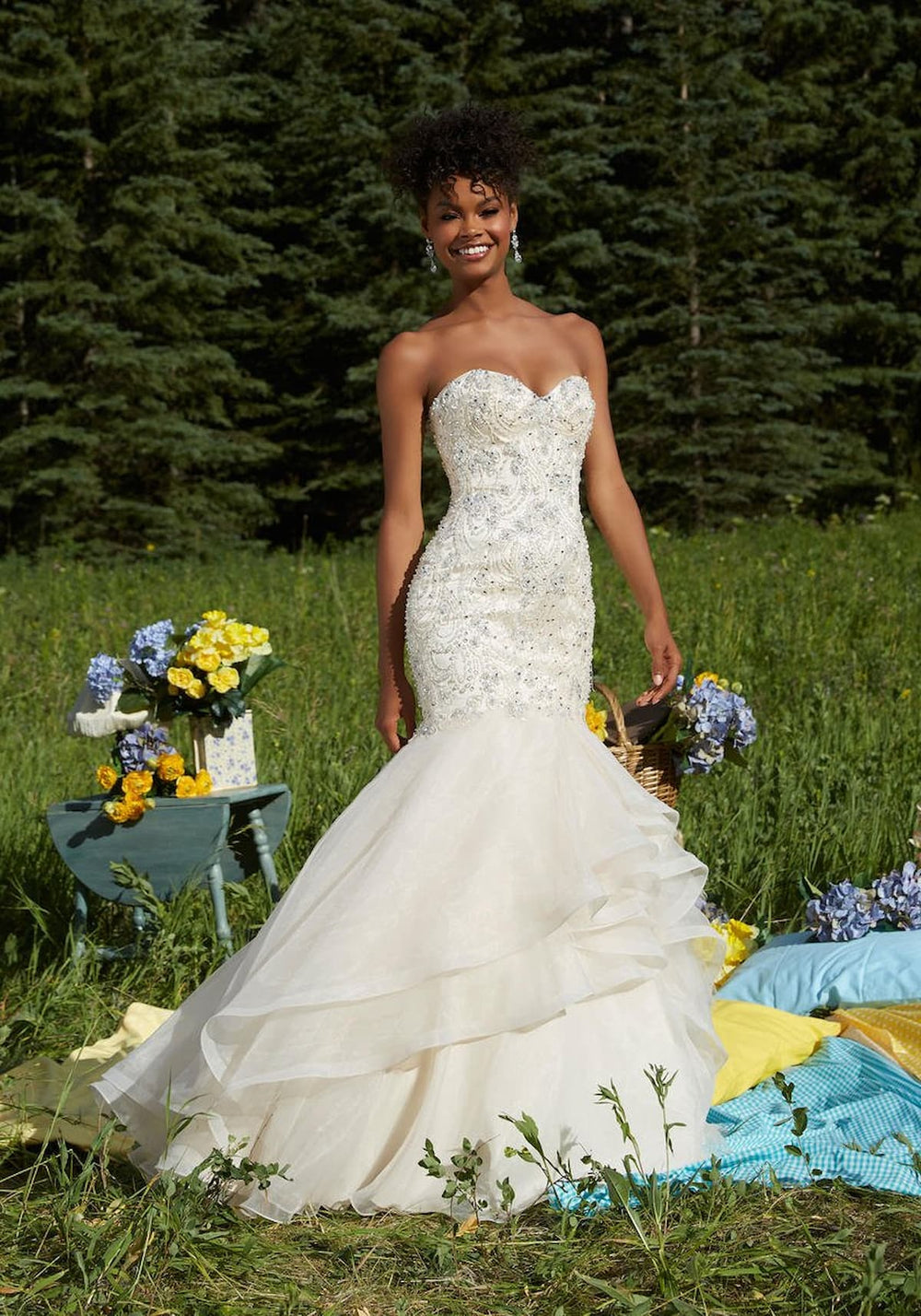 Front view of Morilee 99021 Bridal Gown.
